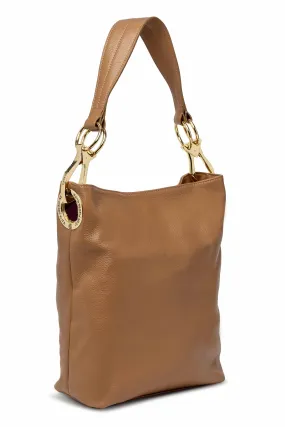 Leather Bucket Bag Earth