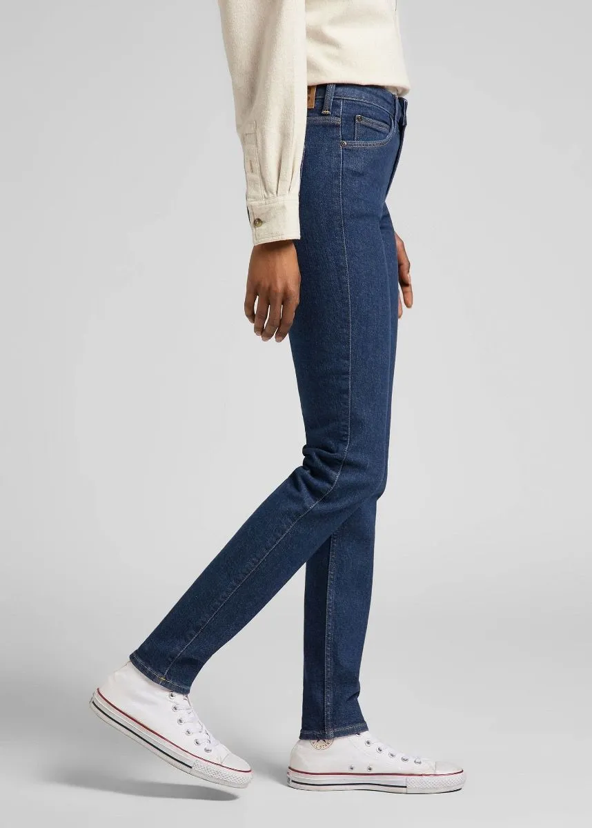 Lee Scarlett High Skinny Stretch Jeans Dark Hydro