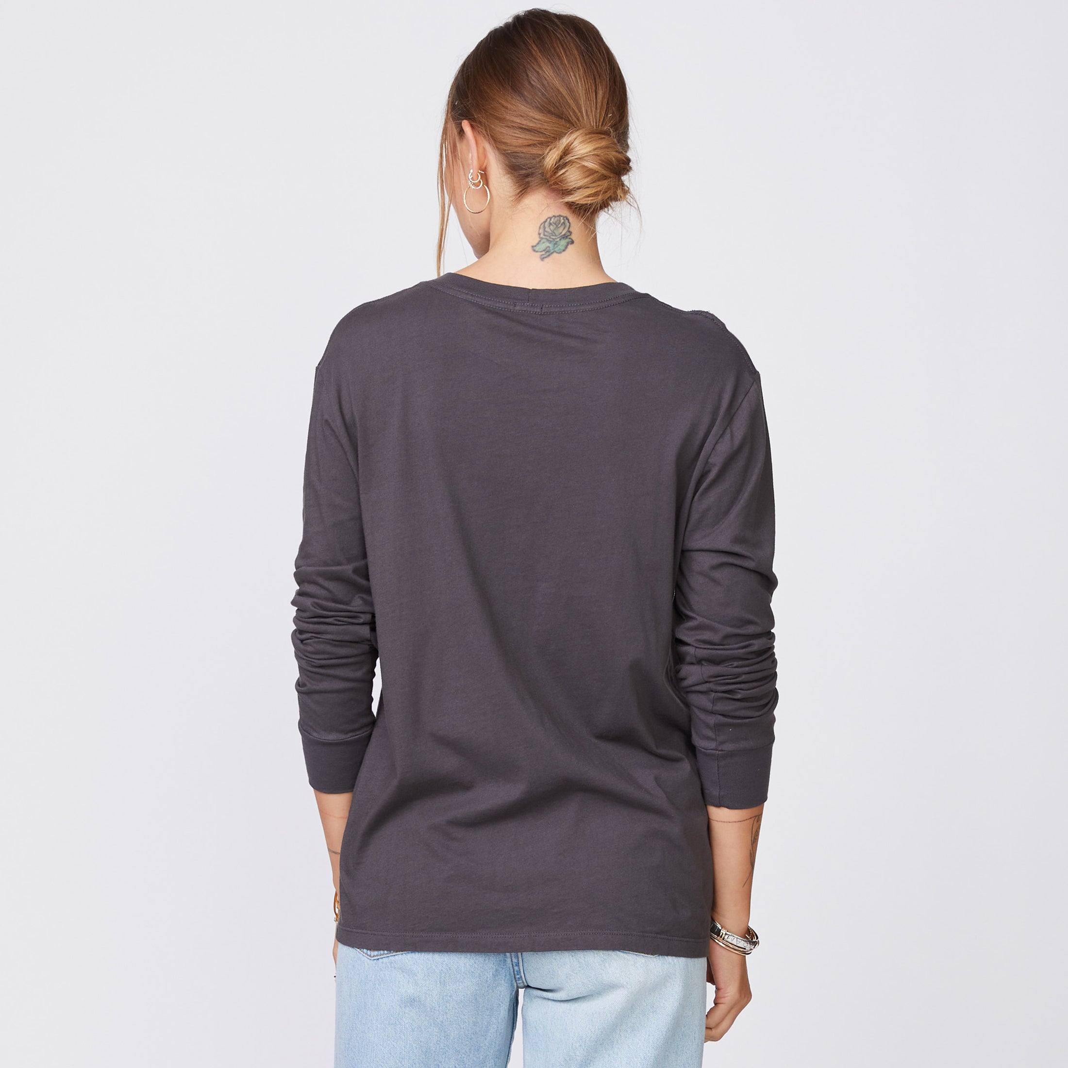 Long Sleeve Ex-Boyfriend Pocket Crew