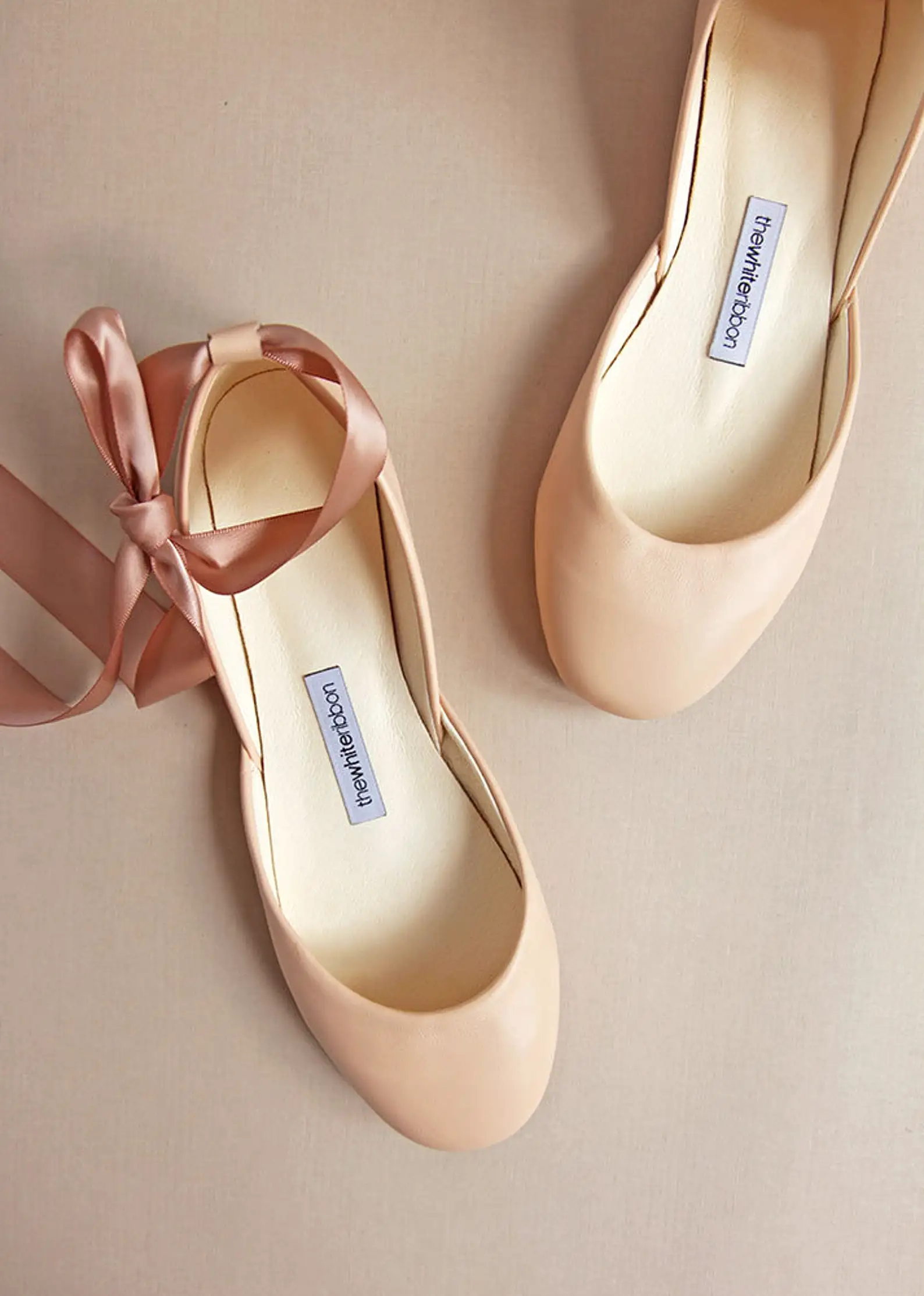 LUNA BALLET FLATS – PEACH NUDE