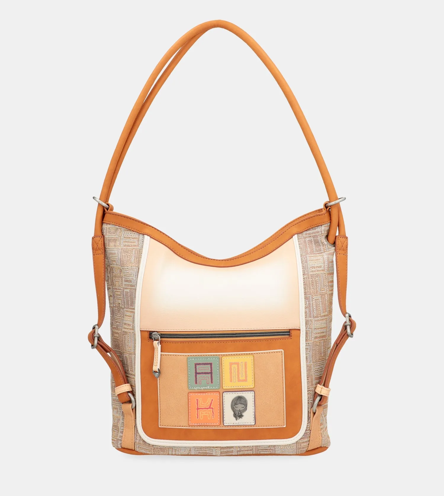 Magic Souls convertible crossbody bag into a Magic Souls rucksack