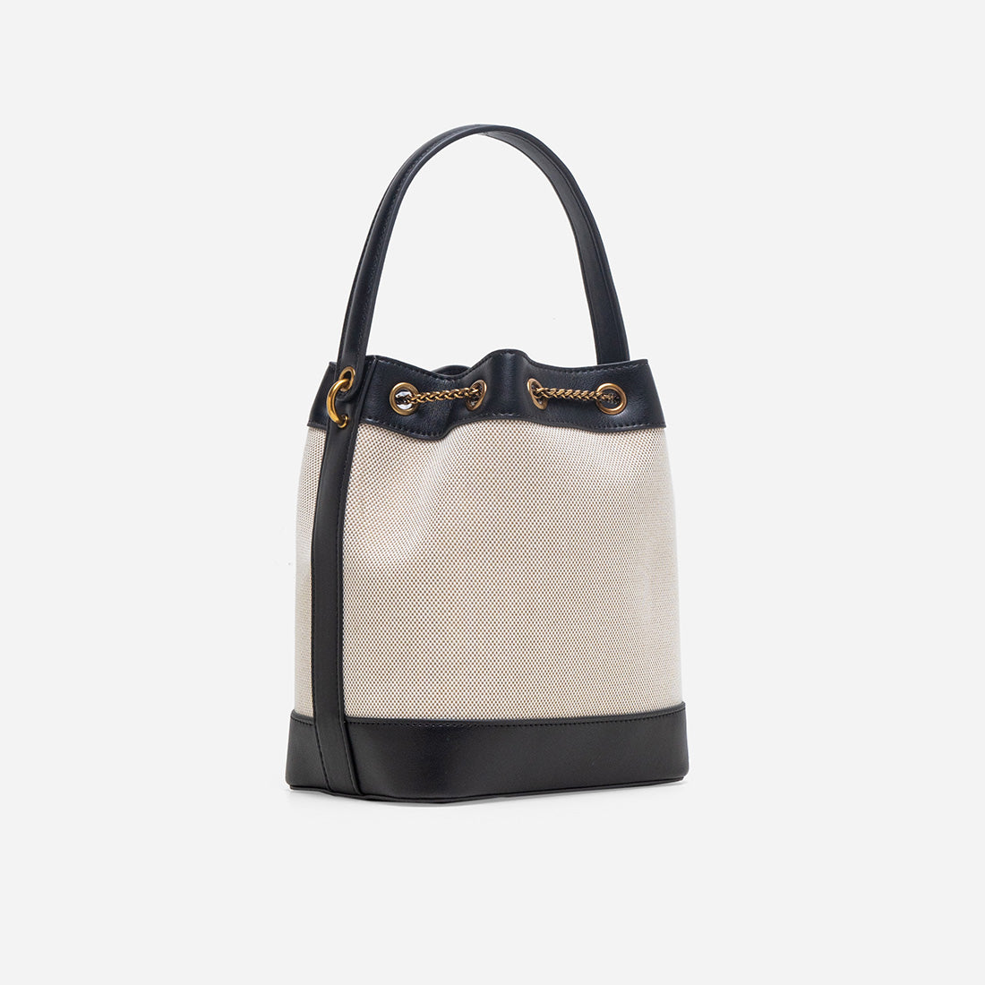 Maria Canvas Bucket Bag