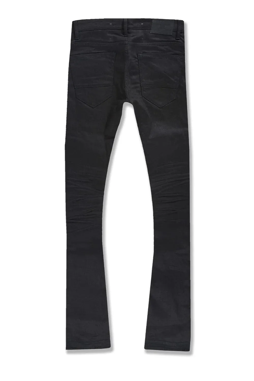 MARTIN STACKED - GAUCHO DENIM (Black)