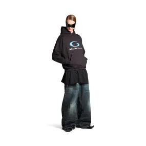      Men's Loop Sports Icon Hoodie Medium Fit in Black 
