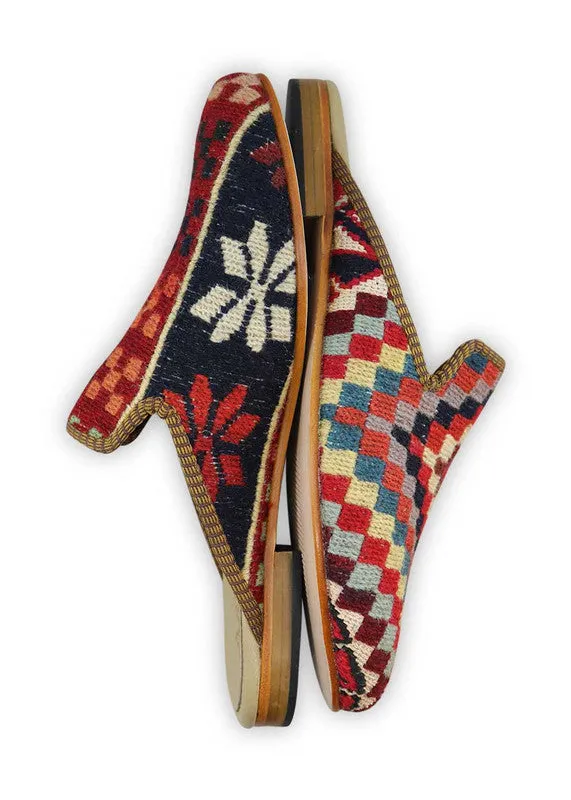 Men's Sumak Kilim Slippers - Size 10