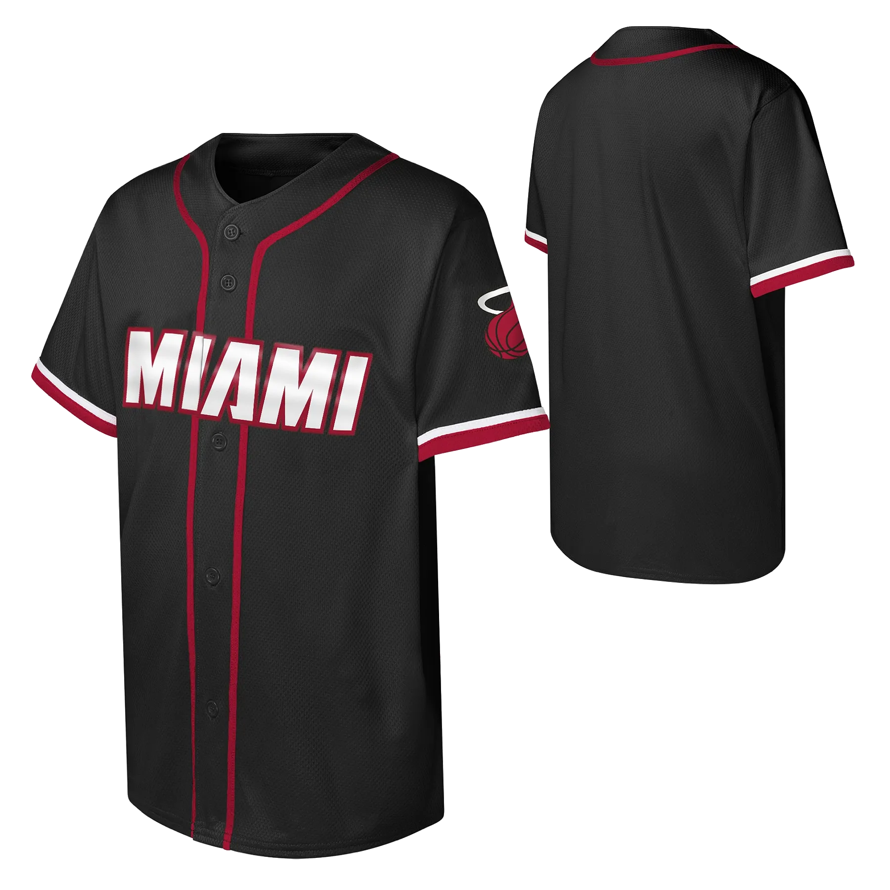 Miami HEAT Youth Baseball Jersey