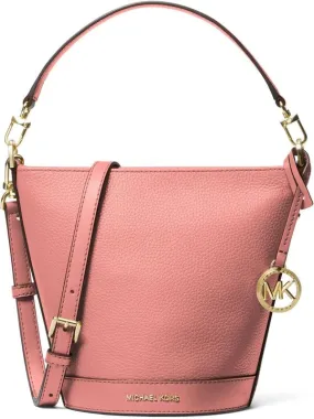 Michael Kors Townsend Small Top Zip Convertible Bucket Crossbody bag - Sunset Rose