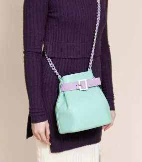 Mini Bucket Chained Bag  Mint