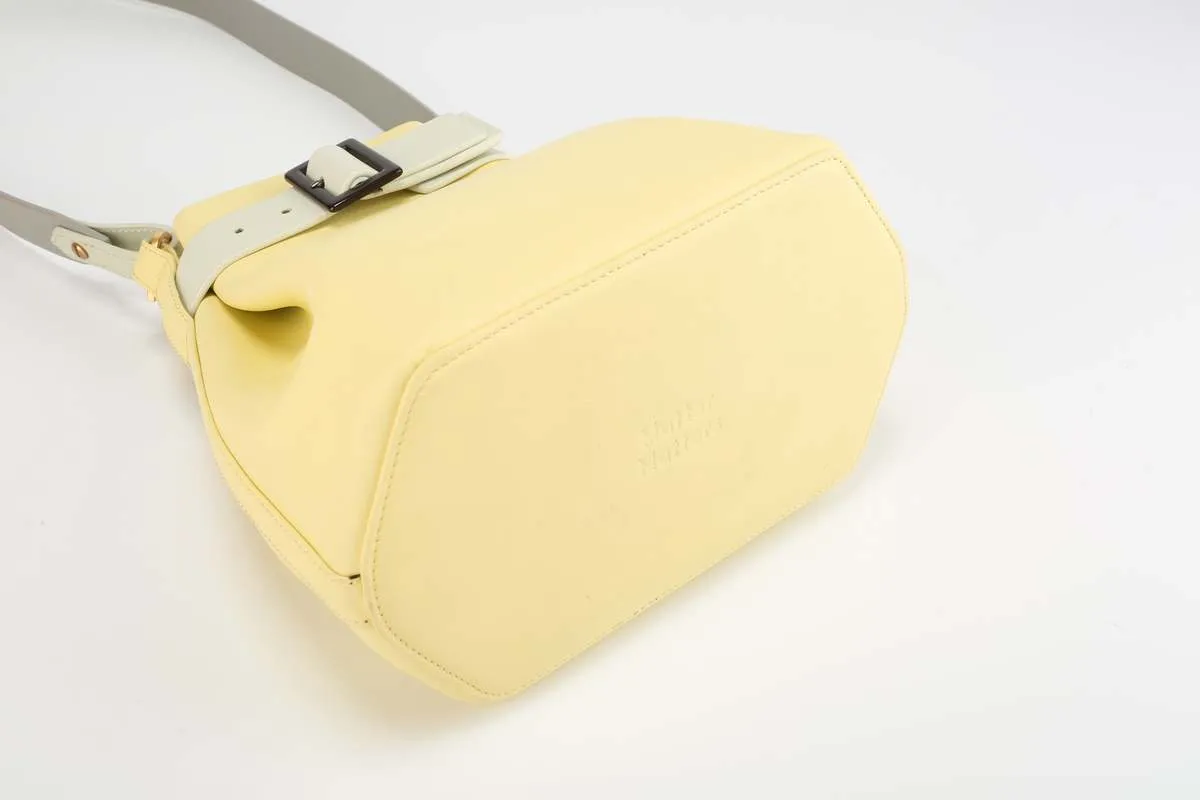 Mini Bucket Shoulder Bag - Lemon Sorbet