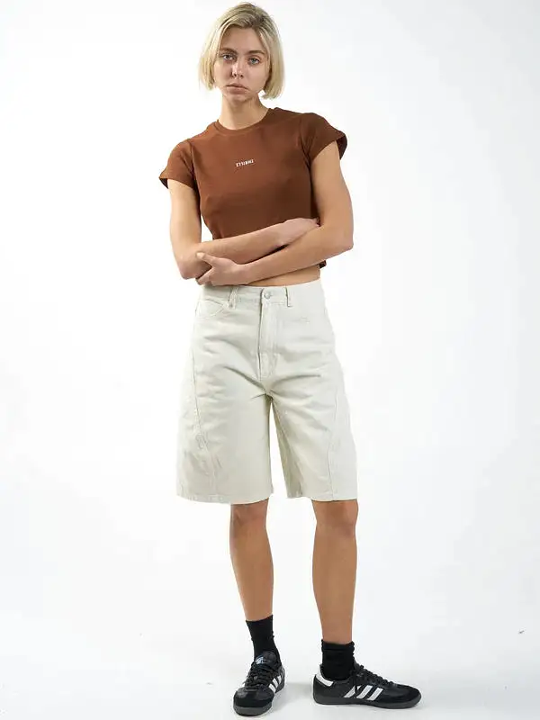 Minimal Thrills Mini Tee - Chestnut