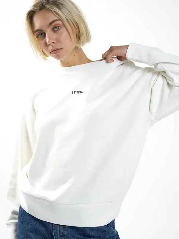 Minimal Thrills Slouch Crew - Tofu