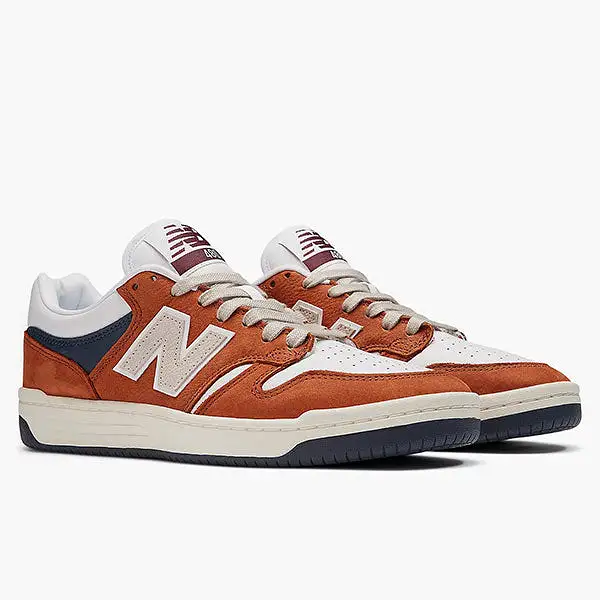 New Balance Numeric 480 Rust/White