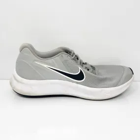 Nike Boys Star Runner 3 DA2776-005 Gray Running Shoes Sneakers Size 6.5Y