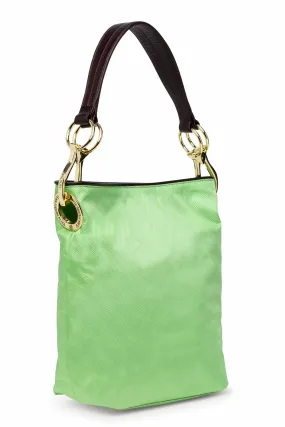 Nylon Bucket Bag Pale Green