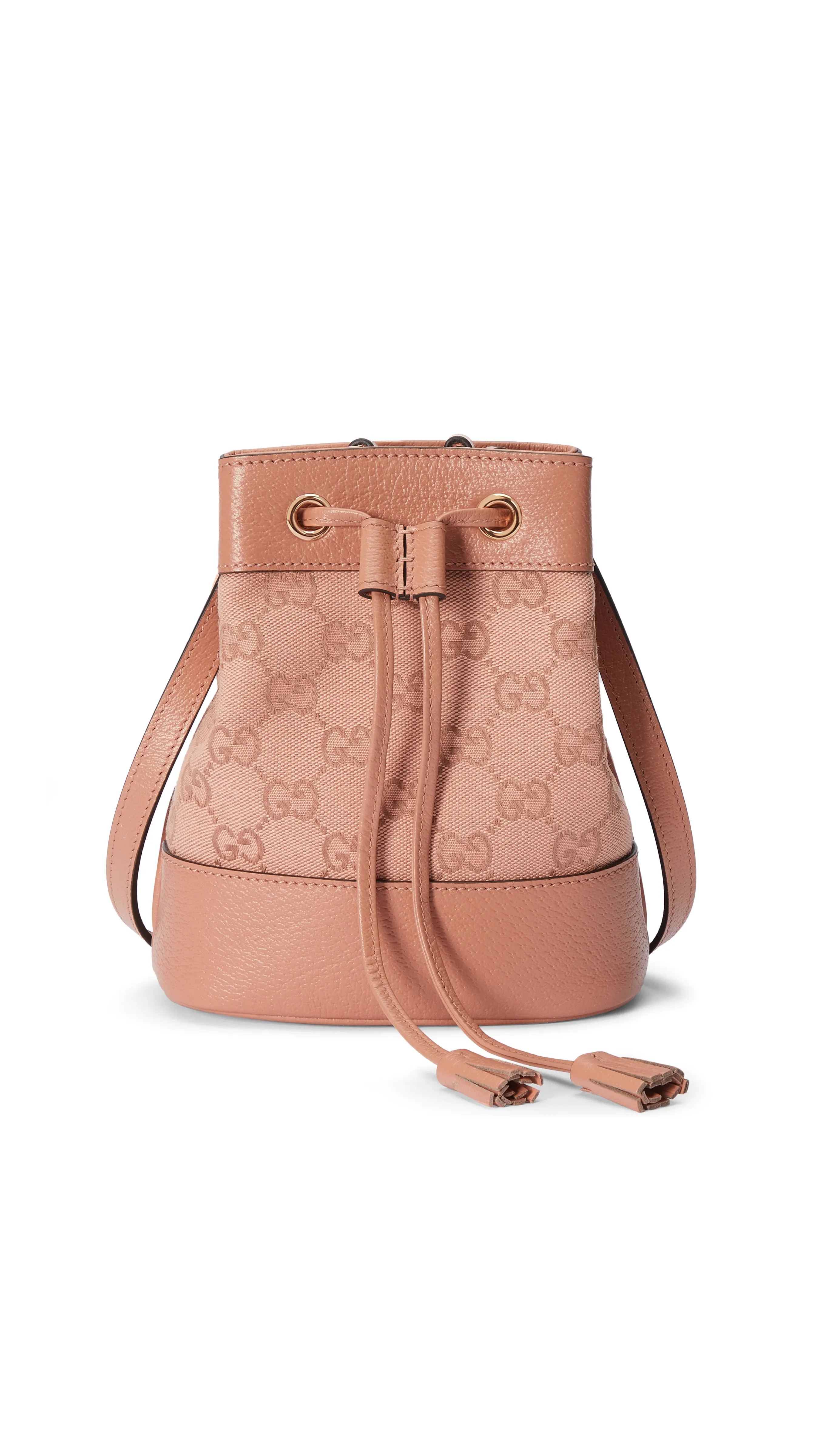 Ophidia GG Mini Bucket Bag - Dusty Pink