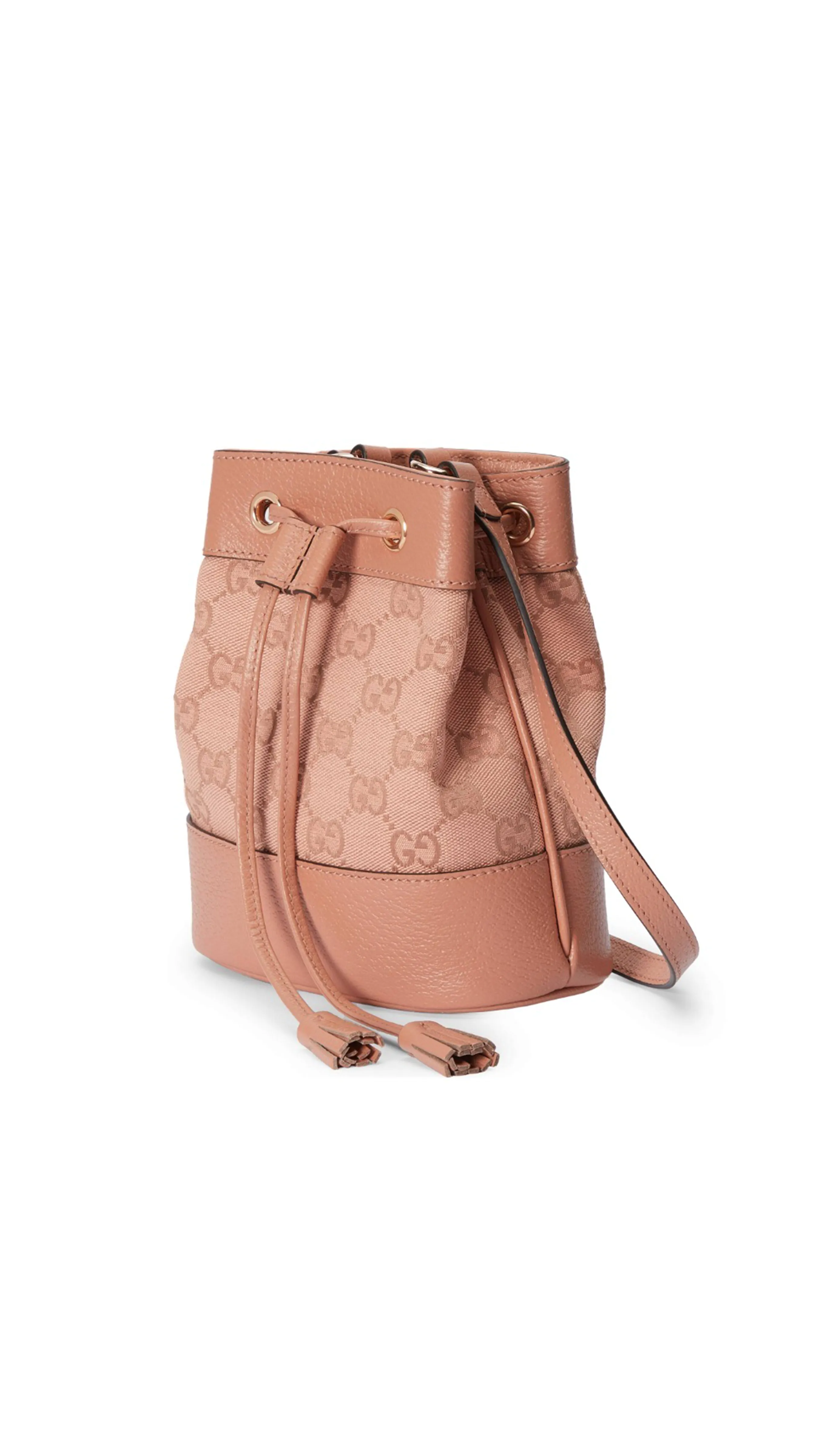 Ophidia GG Mini Bucket Bag - Dusty Pink