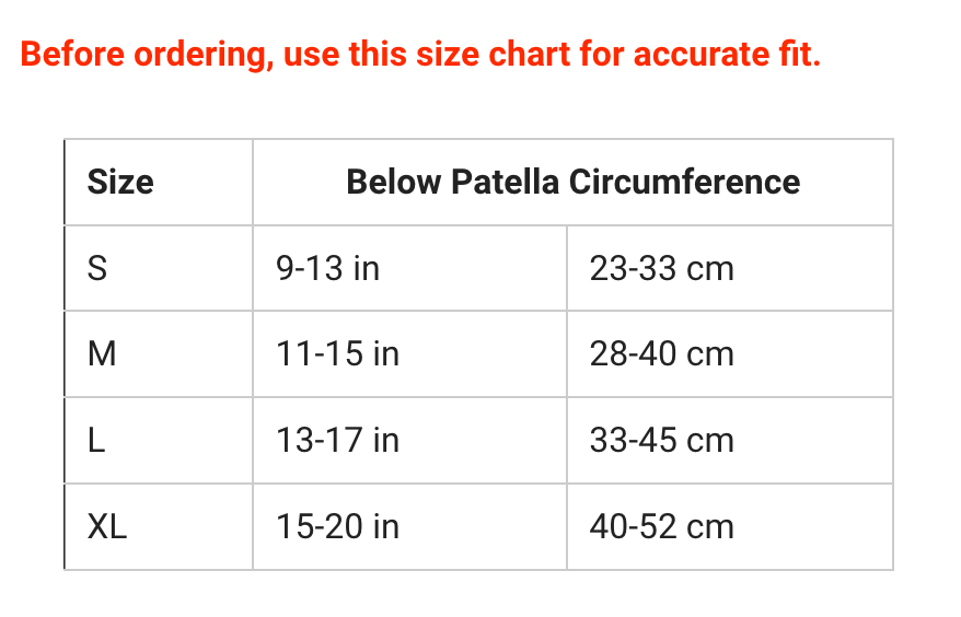 OS1st Performance Patella Sleeve