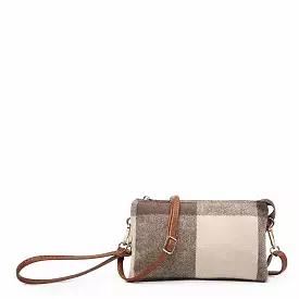 Plaid to Meet You Crossbody/Wristlet