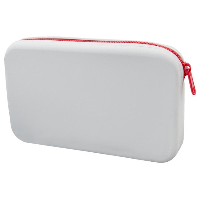 Portable Silicone Cosmetic Case