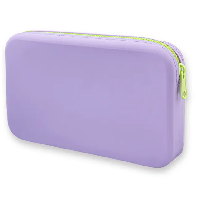 Portable Silicone Cosmetic Case