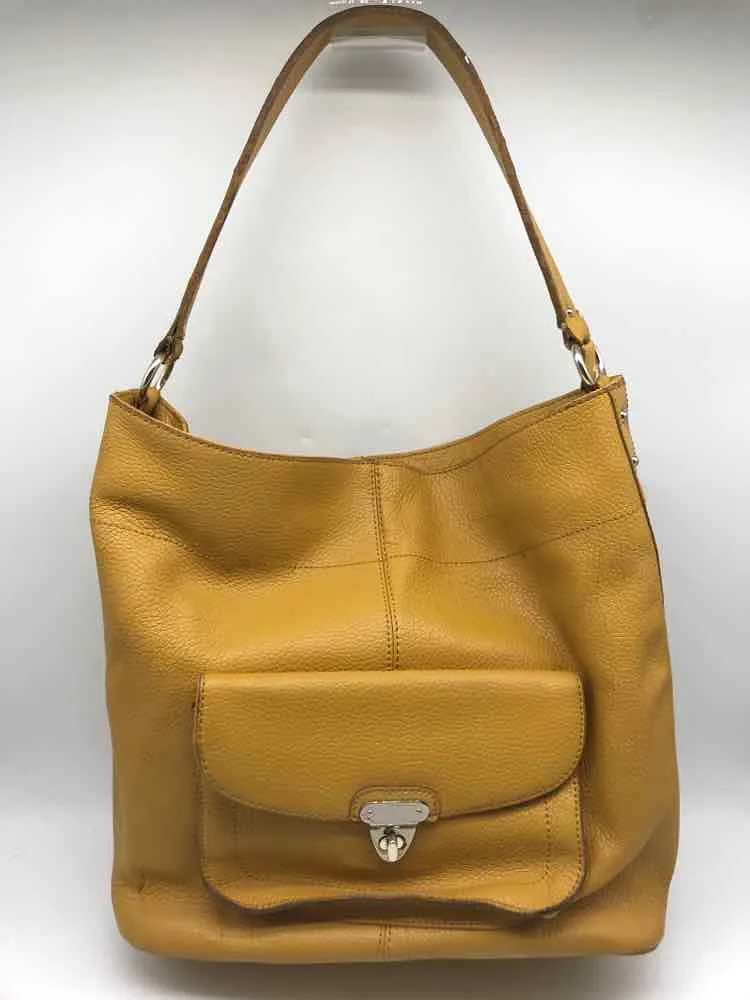 Pre-Owned Banana Republic Yellow Tote Tote Bag