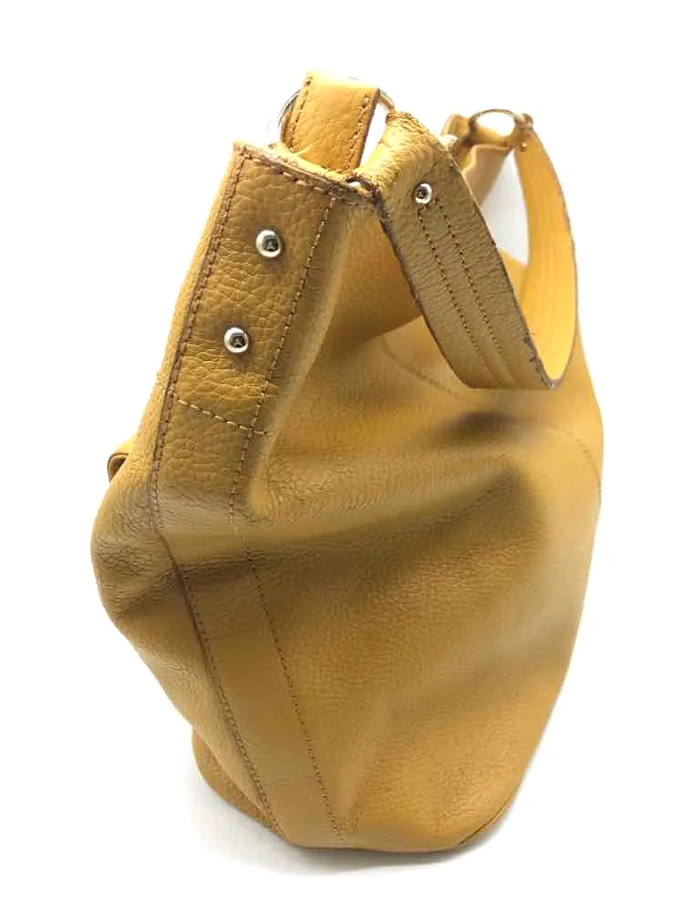 Pre-Owned Banana Republic Yellow Tote Tote Bag