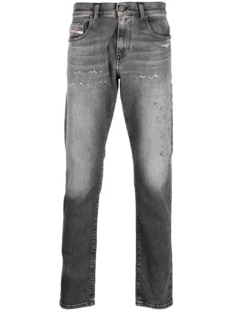 Purple Brand jean skinny à effet usé gris