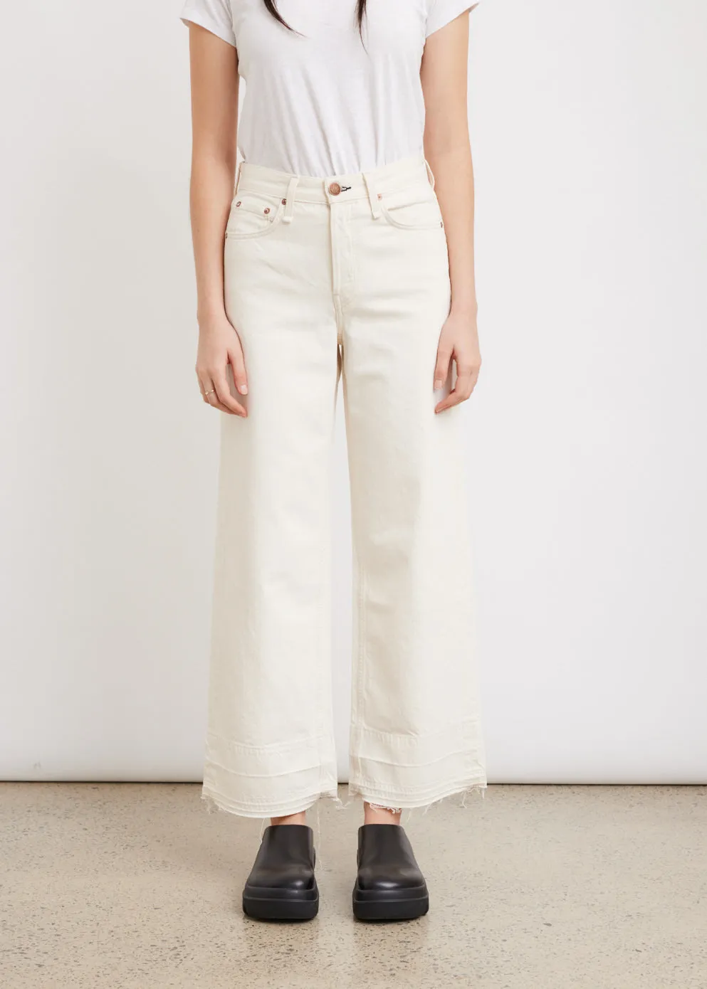 Rag & Bone -  Maya High-Rise Wide Leg Jeans - Jean
