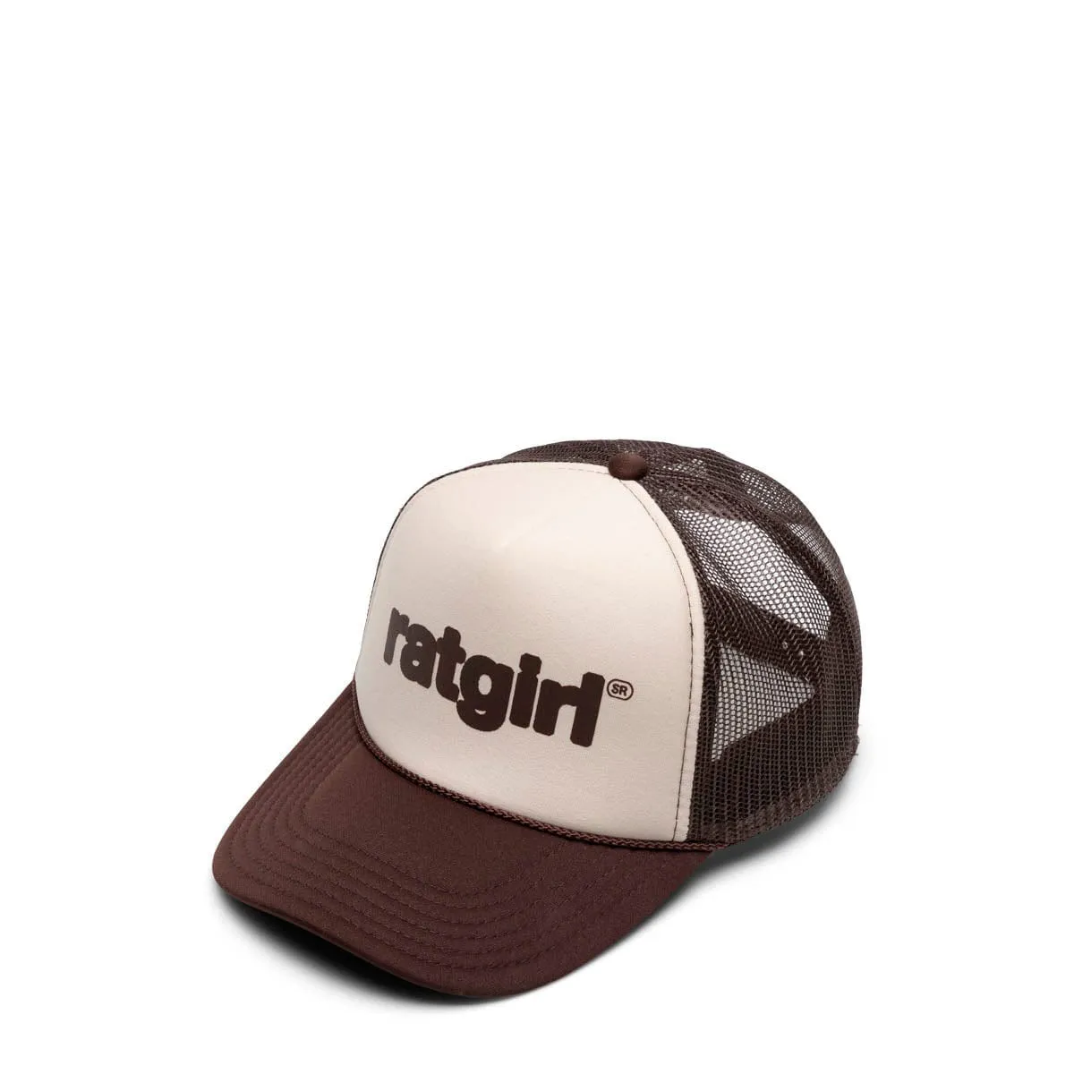 RATGIRL TRUCKER HAT BROWN | Bodega