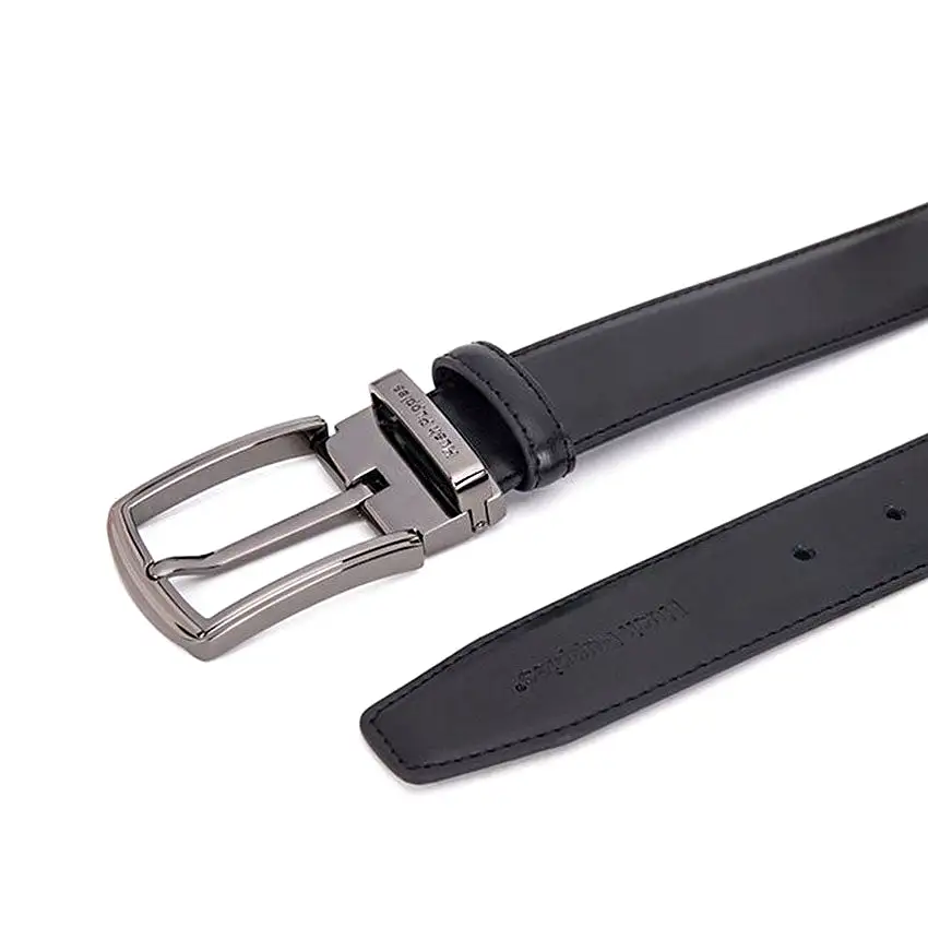 Remus Pin Clip Men's Belt - Black