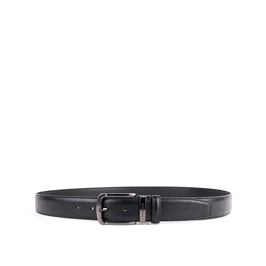 Renny Pin Clip Men's Belt - Black