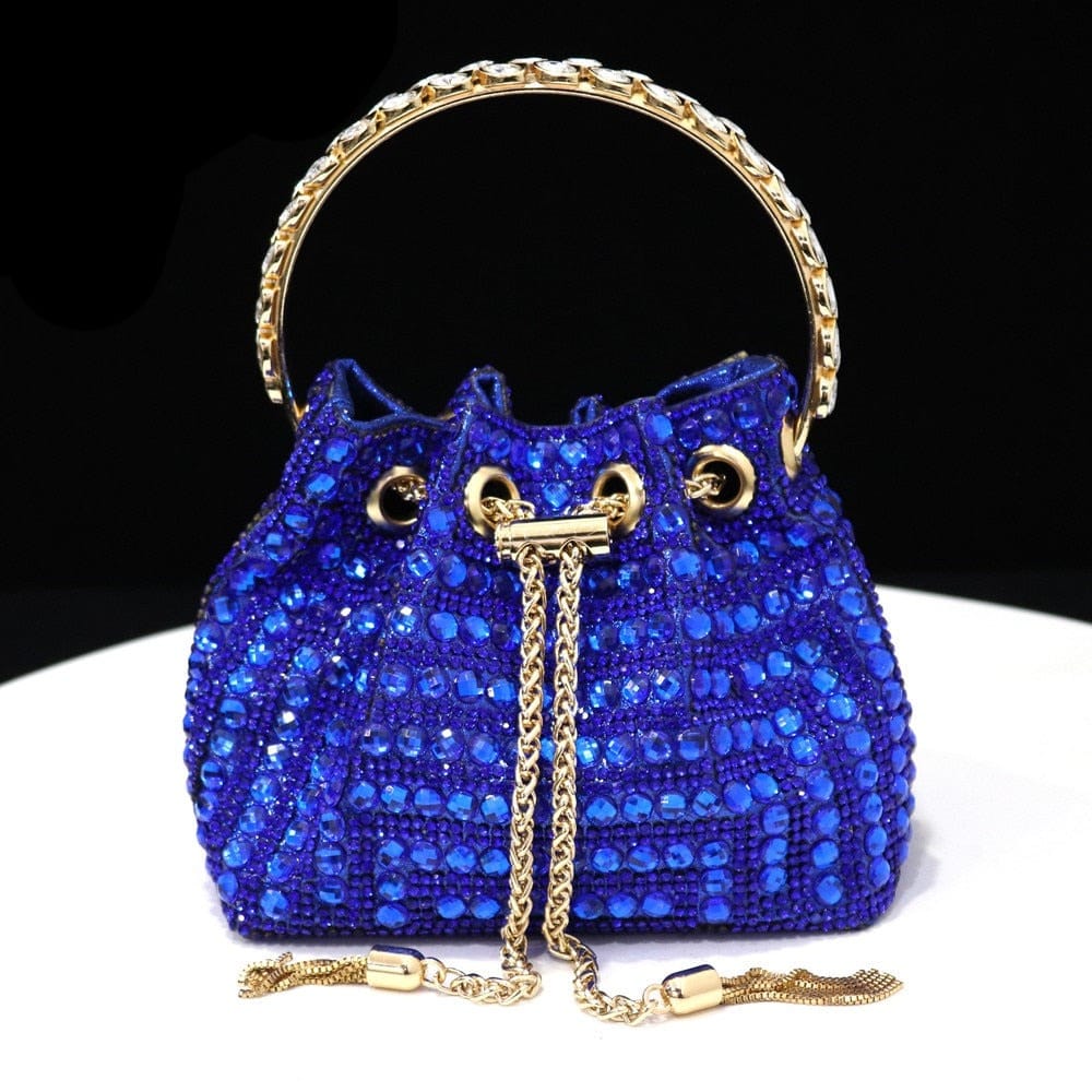 Rhinestones Bucket Bag