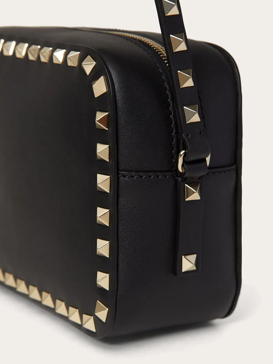 Rockstud Crossbody Bag in Shiny Leather