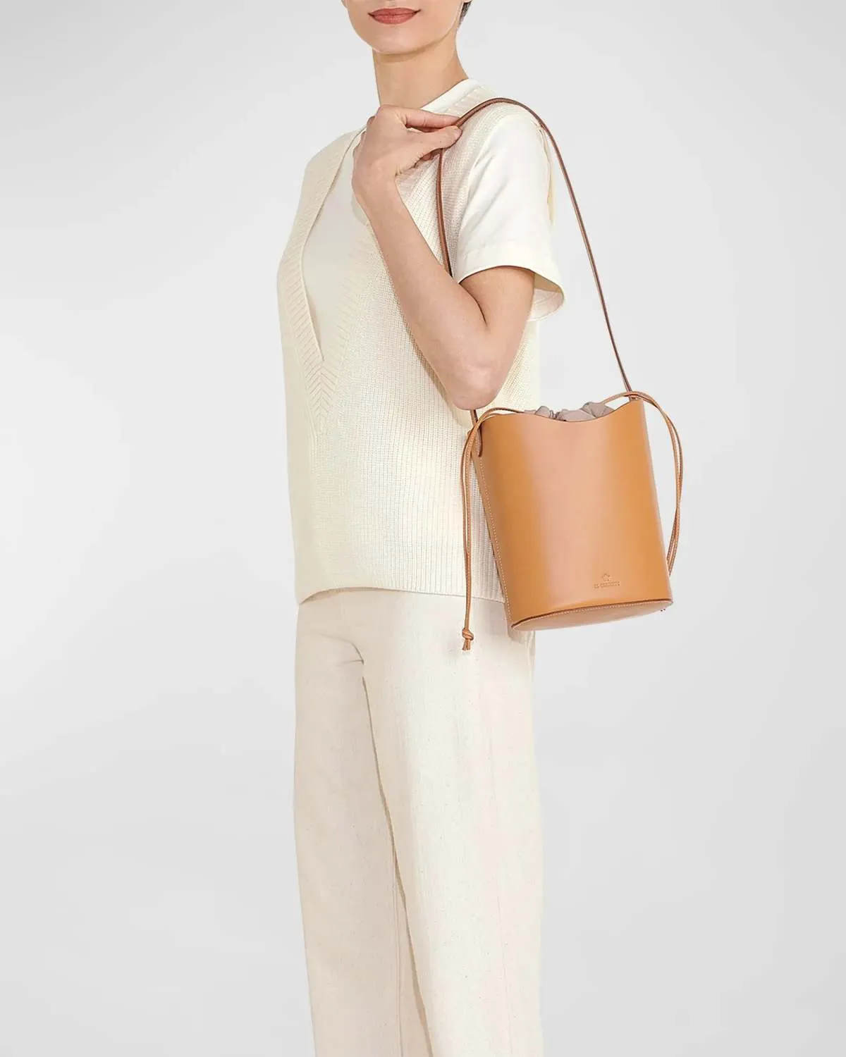 Roseto Bucket Bag - Natural