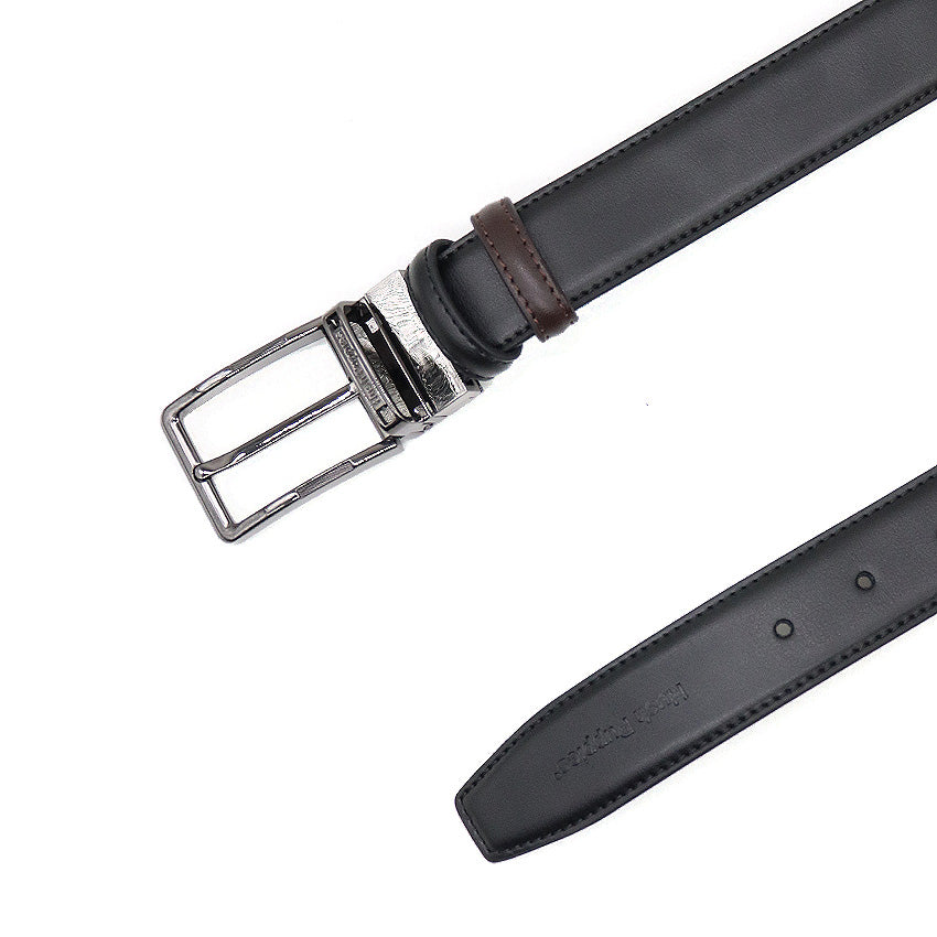 Sabastian Pin Clip Men's Belt - Black