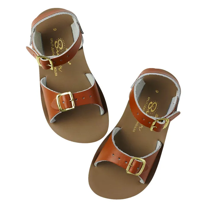 Salt Water Child Surfer Sandals Tan Brown