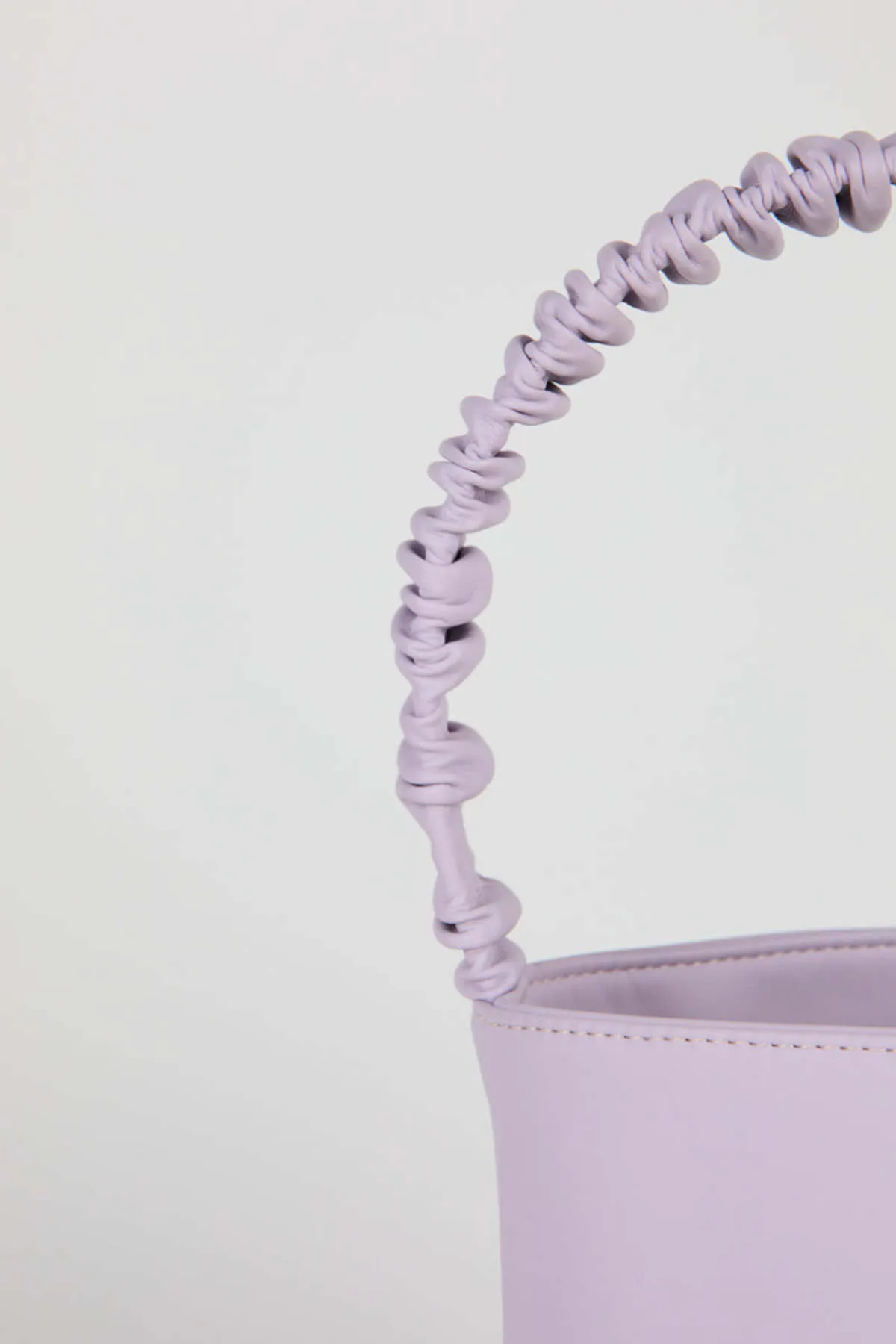 Sample Scrunchie Bucket Bag - Lilac 