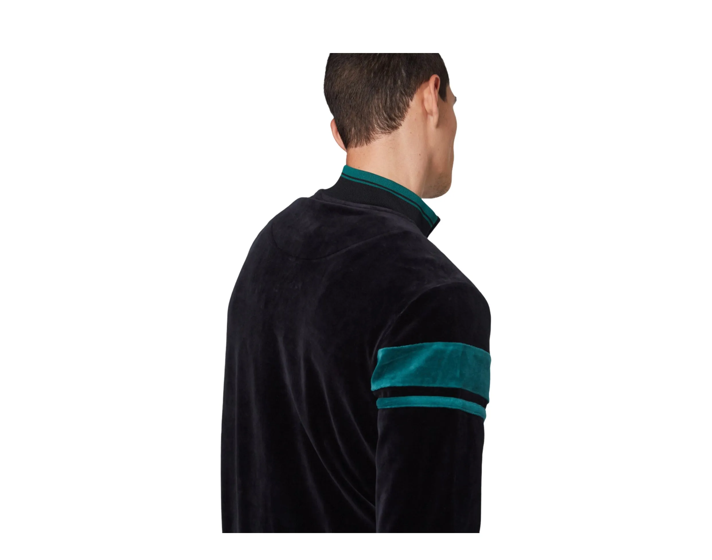 Sergio Tacchini Velour Damarindo Tracksuit - Top and Bottom