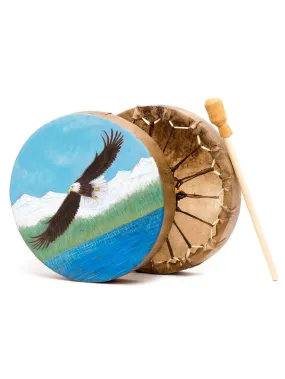 Soaring Eagle Elk Hide Hand Drum