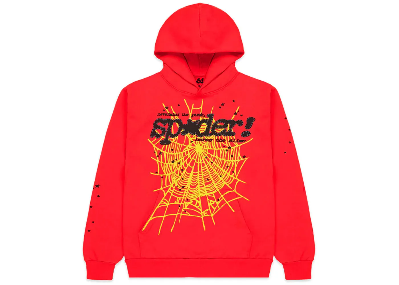 Sp5der P*NK V2 Hoodie Red