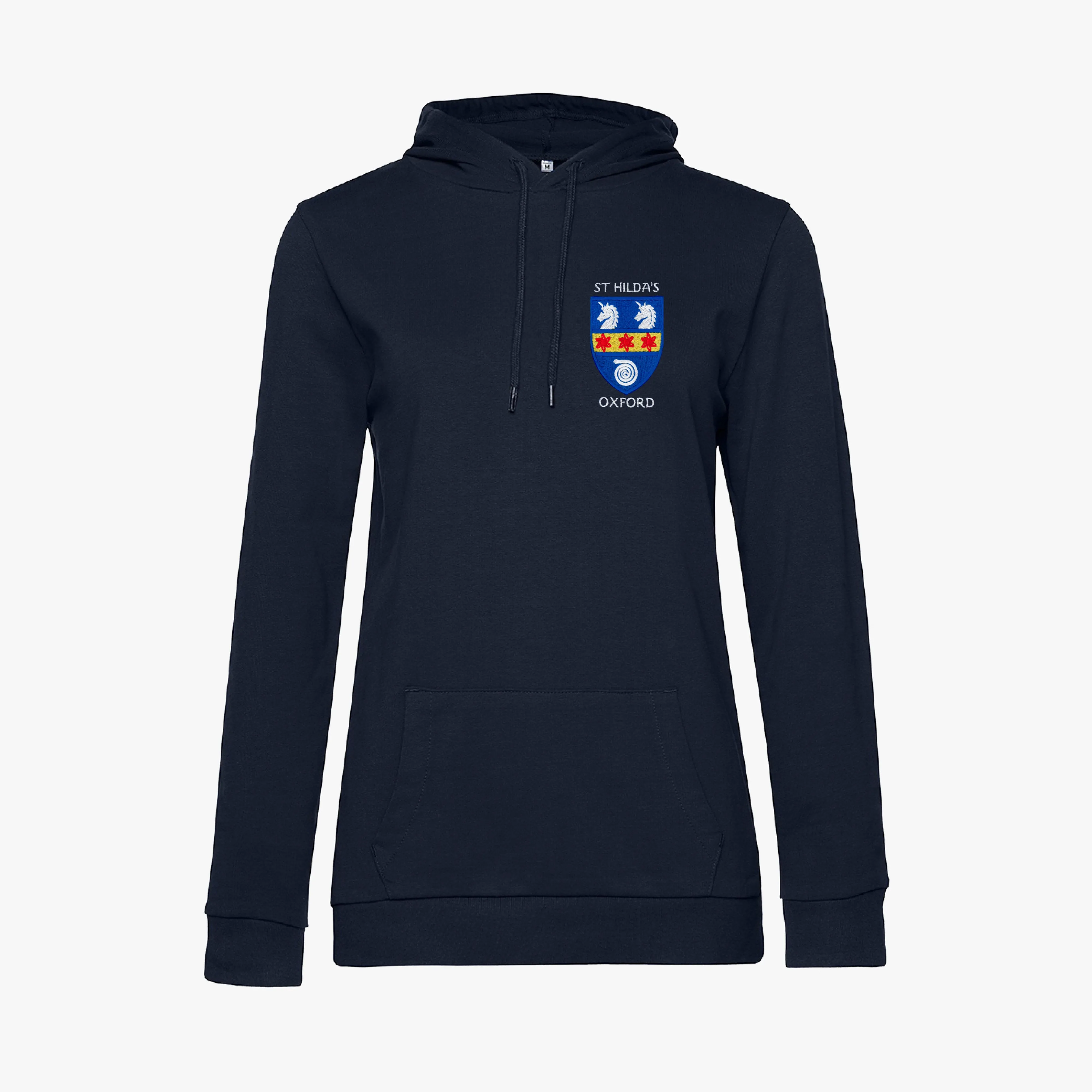 St Hilda's College Ladies Organic Embroidered Hoodie