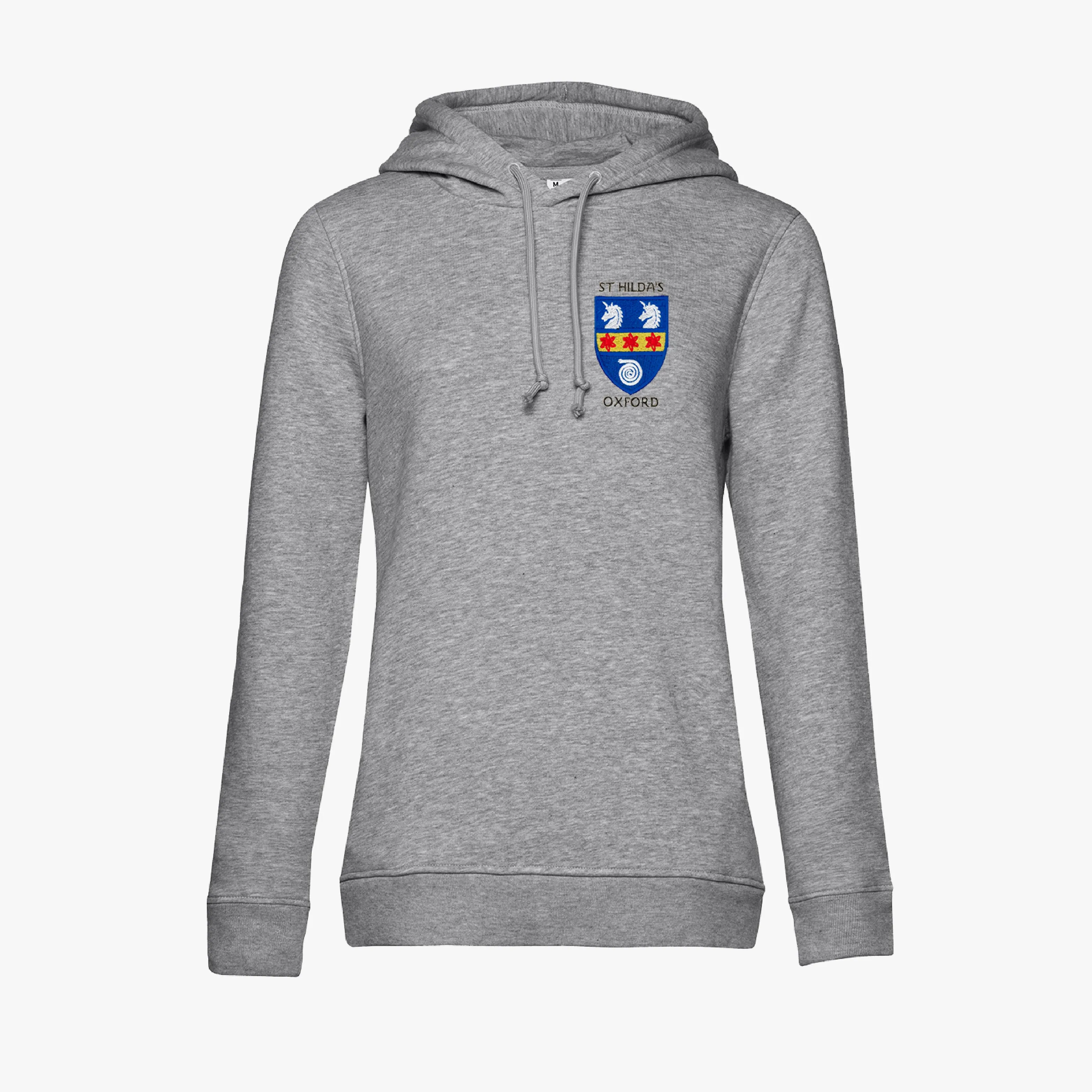 St Hilda's College Ladies Organic Embroidered Hoodie