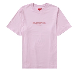 Supreme Beaded Logo S/S Top Pink