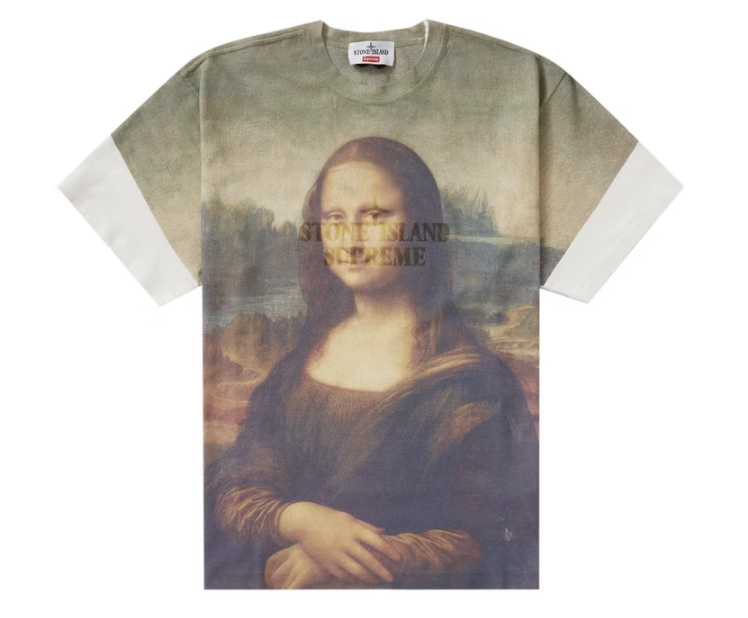 Supreme Stone Island S/S Top Mona Lisa