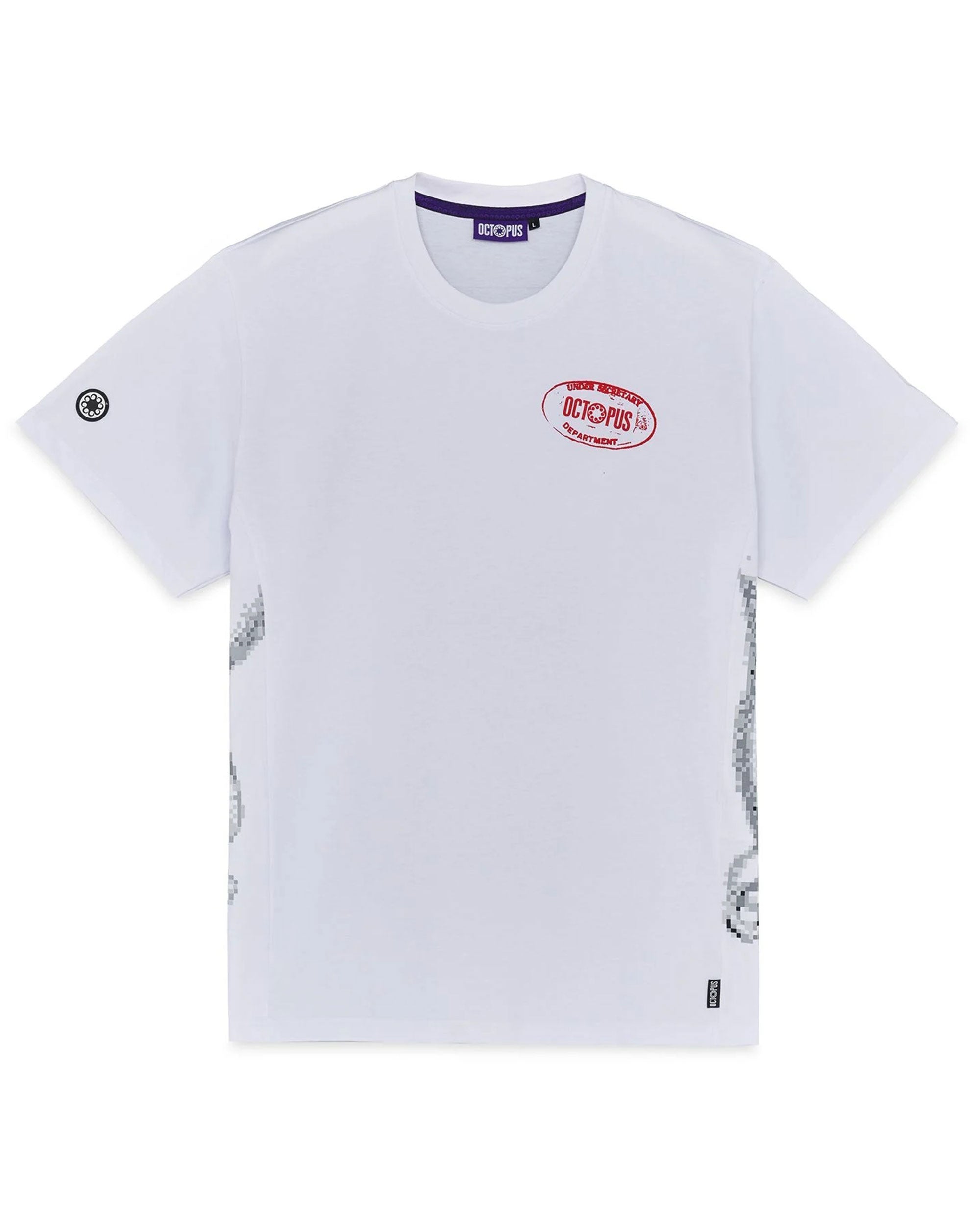 T-Shirt Uomo Octopus Top Secret Tee Bianco