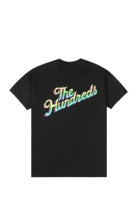 The Hundreds Wild Slant T-Shirt Black   The Hundreds Slant Logo graphic printed on front crest  • The Hundreds Slant Logo graphi