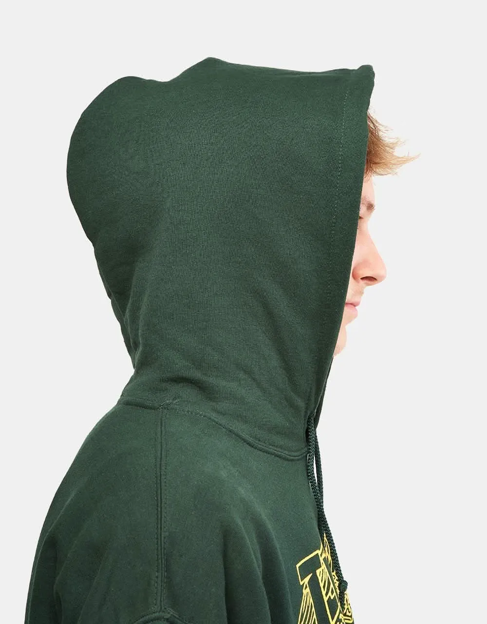 Thrasher x Anti Hero Mag Banner Pullover Hoodie - Forest Green