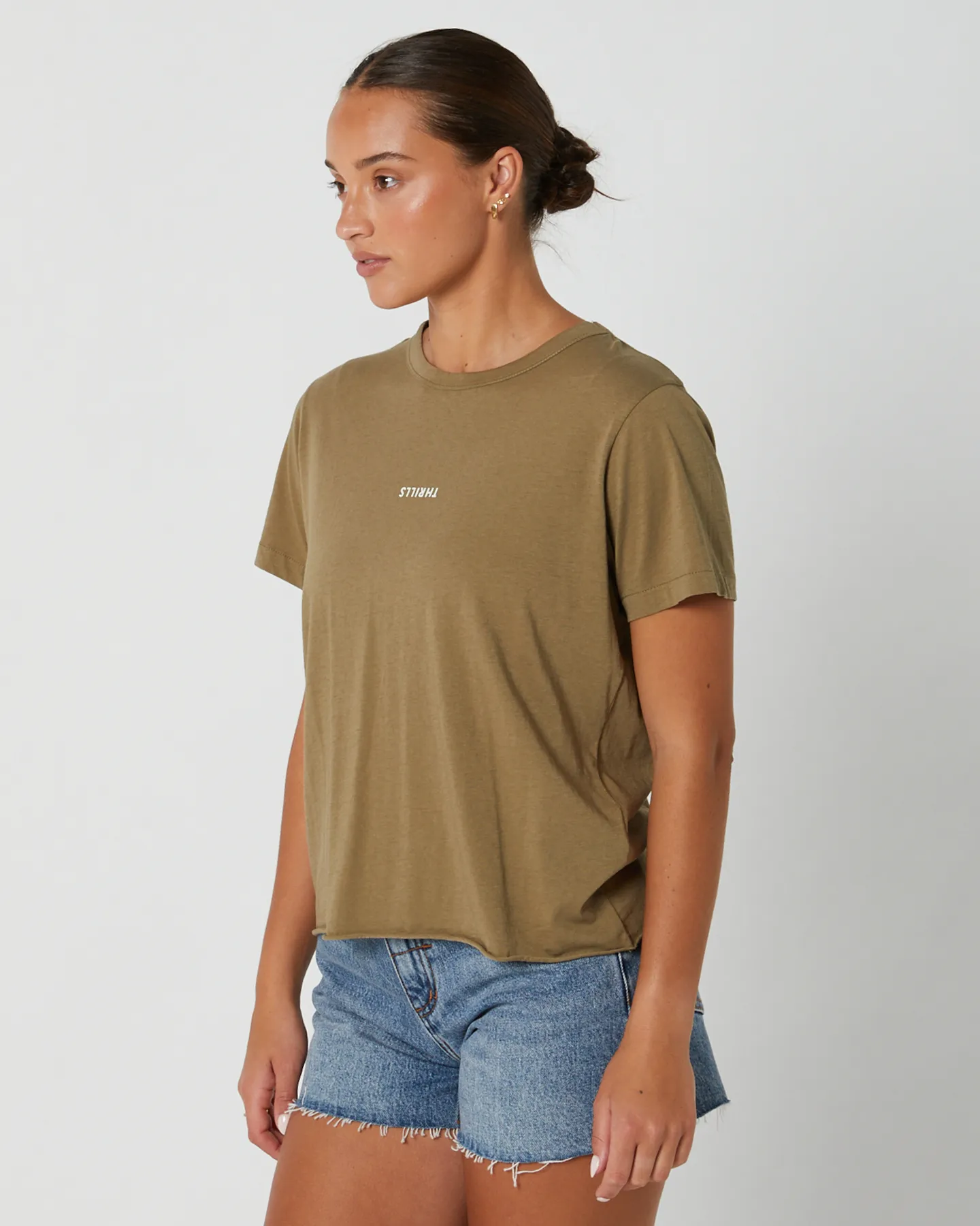 Thrills Minimal Thrills Relaxed Tee - Aloe | SurfStitch