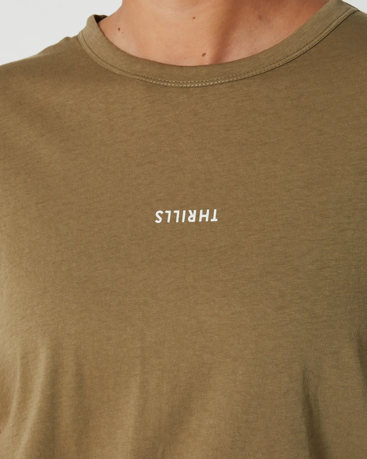 Thrills Minimal Thrills Relaxed Tee - Aloe | SurfStitch