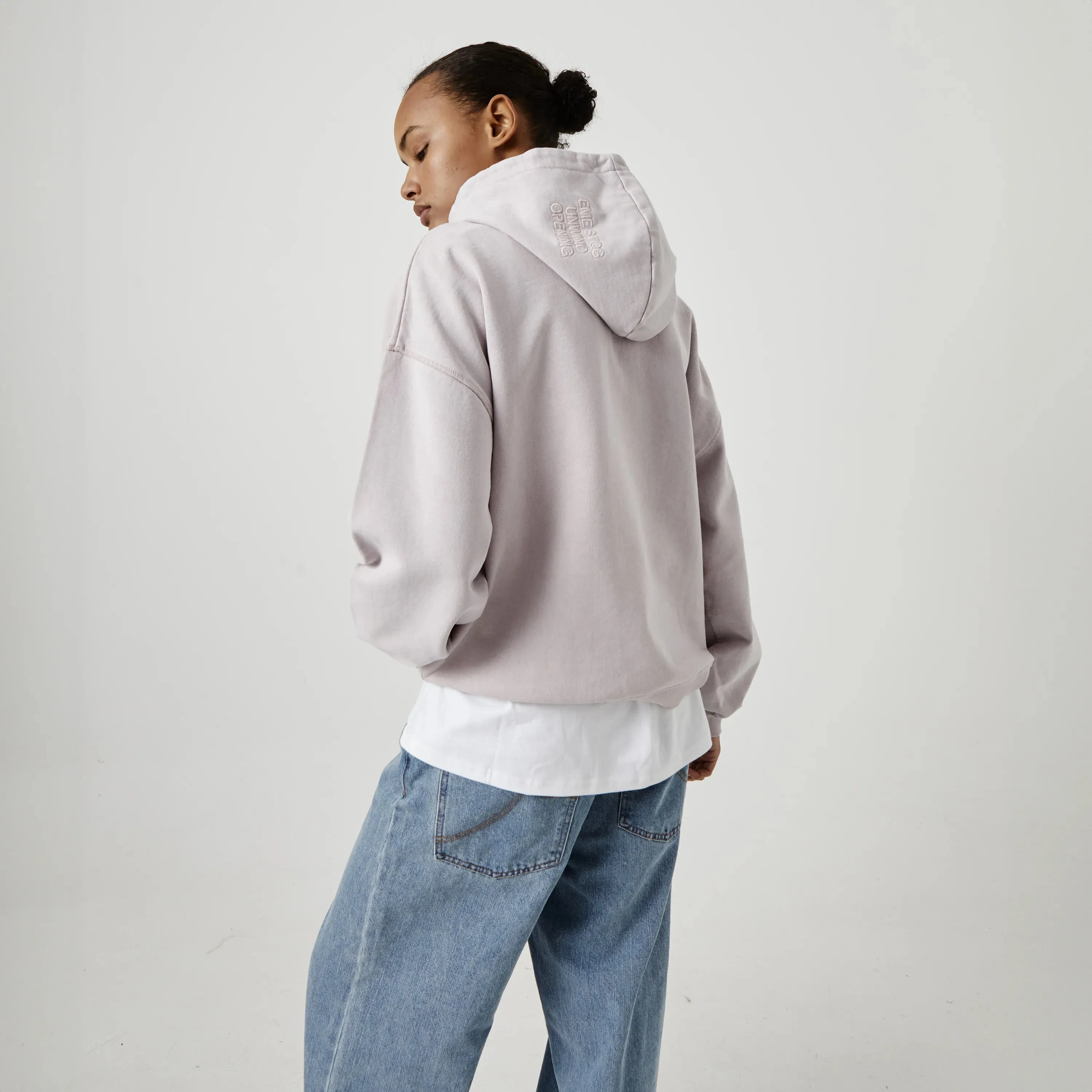 Unwind Lilac Oversized Hoodie